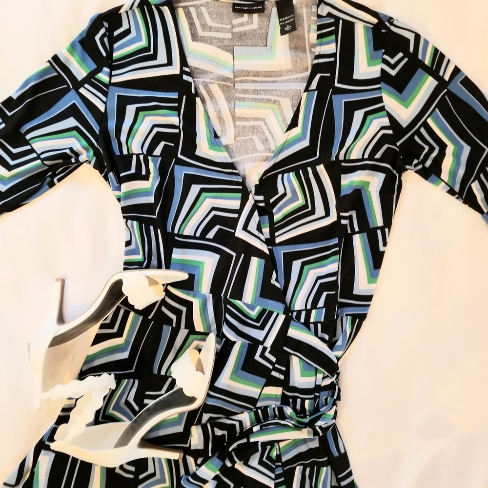 New York & Company Wrap Dress